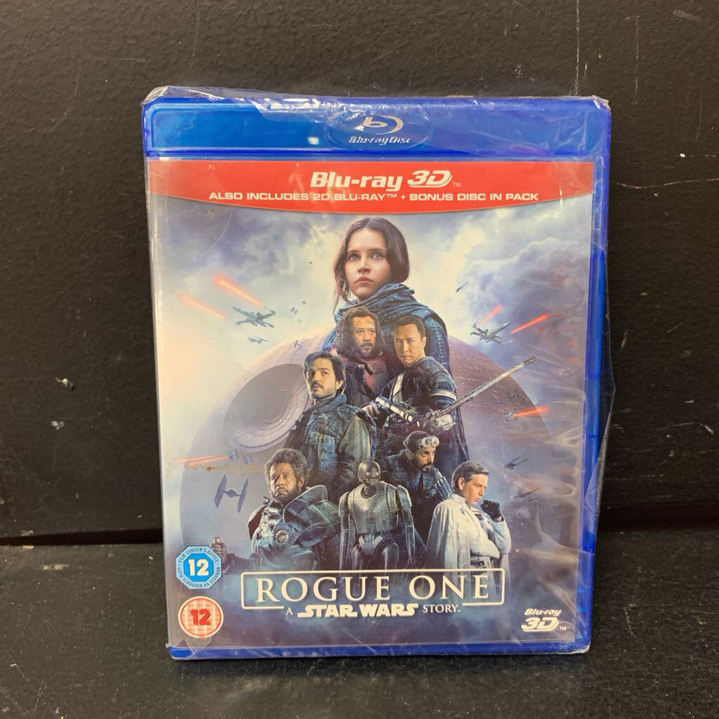 Rogue One A Star Wars Story 3-Disc Blu-Ray-Movie (NEW)