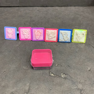 6pk Stamps w/Ink Pad