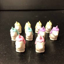 Load image into Gallery viewer, 10pk Unicorn Puzzle Erasers
