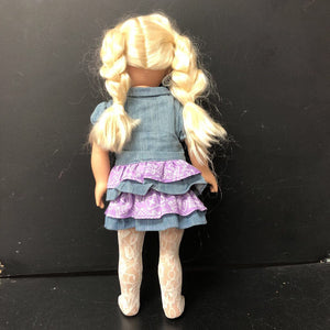 Doll in Button Down Dress