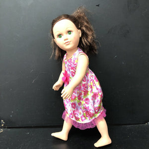 Doll in Flower Dress