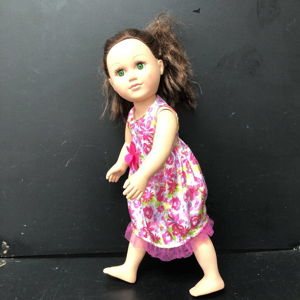 Doll in Flower Dress