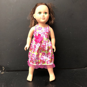 Doll in Flower Dress