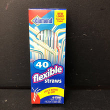 Load image into Gallery viewer, 40pk Flexible Straws (NEW) (Diamond)
