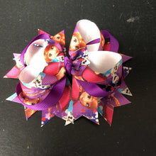 Load image into Gallery viewer, Anna &amp; Olaf Hairbow Clip
