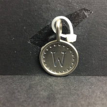 Load image into Gallery viewer, &quot;W&quot; Initial Charm
