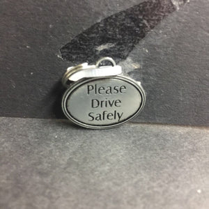"Please Drive Safely" Charm