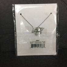 Load image into Gallery viewer, October Opal Birthstone Heart Necklace
