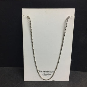 Ball Chain Charm Necklace