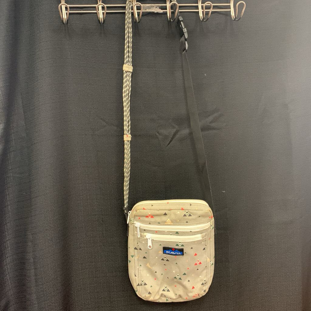 Triangle Pattern Keepalong Crossbody Bag (Kavu)