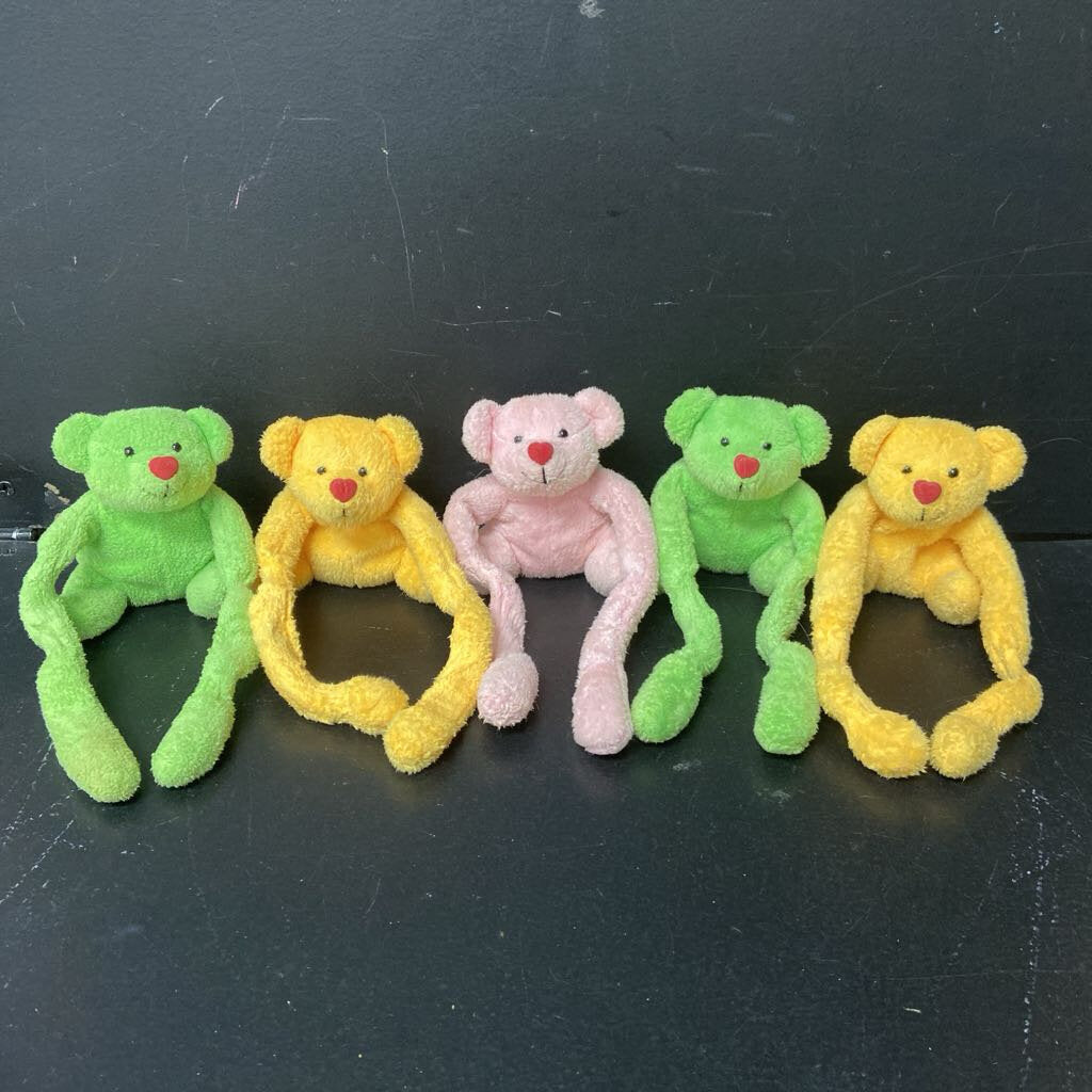 5pc Holding Hands Plush Bears