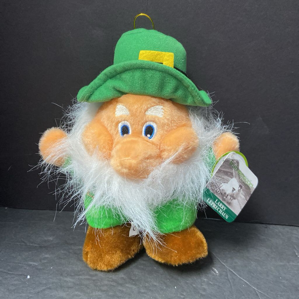 St. Patrick's Day Larry Leprechaun Plush (NEW) (Irish Memories)