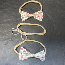 Load image into Gallery viewer, 3pk Bow Headbands
