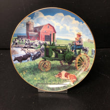 Load image into Gallery viewer, Farmland Memories "Days of Splendor" by Mort Kunstler Plate #D3284 Danbury Mint Collectors Plate
