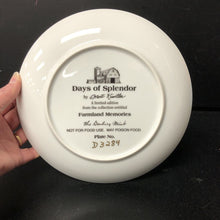 Load image into Gallery viewer, Farmland Memories "Days of Splendor" by Mort Kunstler Plate #D3284 Danbury Mint Collectors Plate
