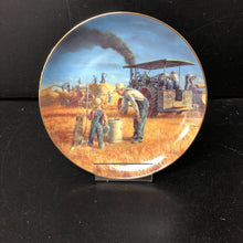 Load image into Gallery viewer, Farmland Memories "Prairie Gold" by Mort Kunstler Plate #D3284 Danbury Mint Collectors Plate
