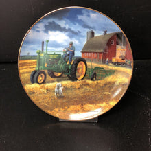 Load image into Gallery viewer, Life on the Farm "Harvest of Gold" by Charles Freitag Plate #A4443 Danbury Mint Collectors Plate
