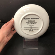 Load image into Gallery viewer, Life on the Farm "Autumn Memories" by Charles Freitag Plate #A4443 Danbury Mint Collectors Plate
