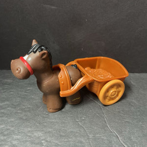 Horse Cart Wagon w/Horse