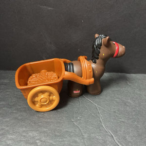 Horse Cart Wagon w/Horse