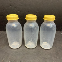 Load image into Gallery viewer, 3pk Breastmilk Storage Bottles w/ storage lid
