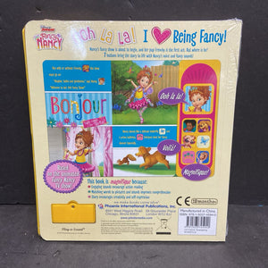 [NEW] Ooh La La! I Love Being Fancy! (Fancy Nancy) (Disney Junior) -character sound board