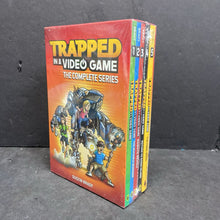 Load image into Gallery viewer, [NEW] Trapped in a Video Game: The Complete Series Box Set (Dustin Brady) (Graphic Novel) -series paperback
