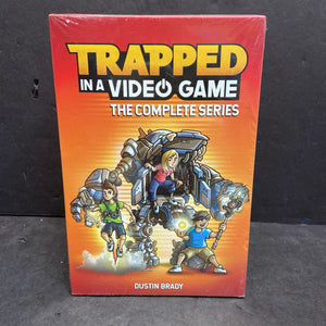 [NEW] Trapped in a Video Game: The Complete Series Box Set (Dustin Brady) (Graphic Novel) -series paperback