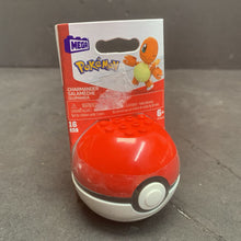 Load image into Gallery viewer, 16pc Charmander Poke Ball Block Set (NEW)
