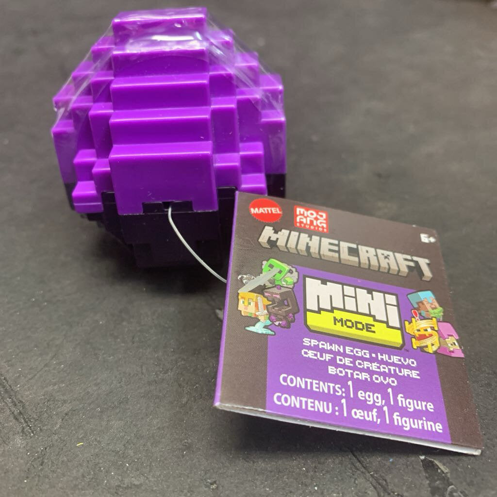 Mini Mode Spawn Egg w/Figure (NEW)