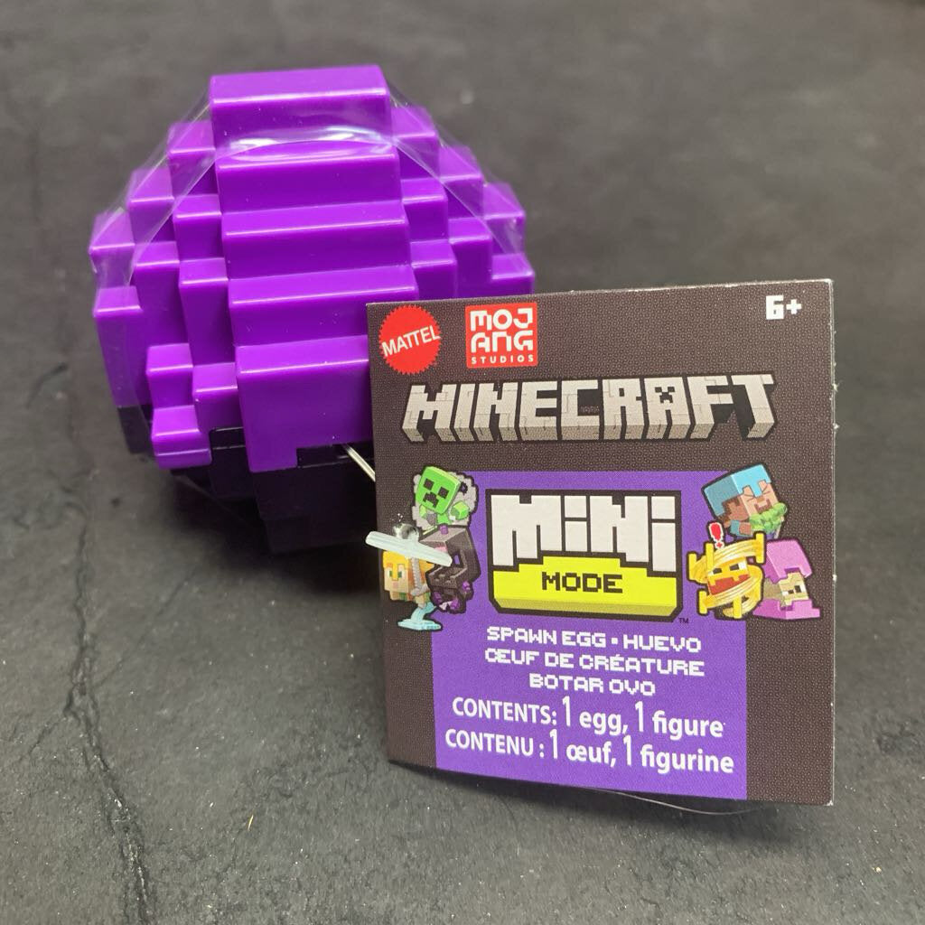 Mini Mode Spawn Egg w/Figure (NEW)