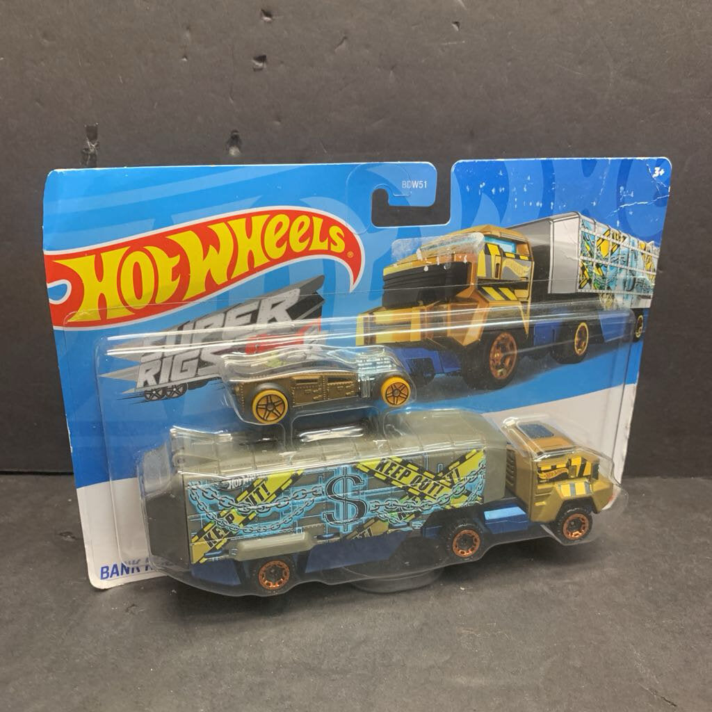 Bank Roller Super Rigs Truck, Trailer, & Car (NEW)