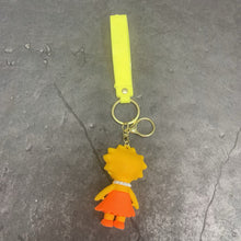 Load image into Gallery viewer, "Beautiful every day" Lisa Simpson Keychain (NEW)
