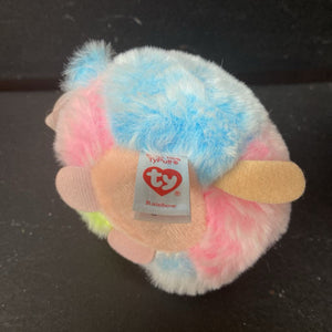 Rainbow the Poodle Beanie Ball