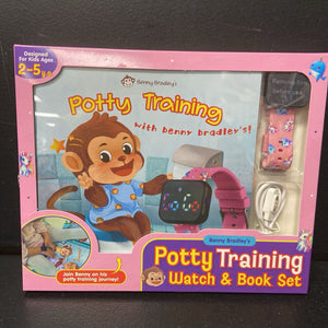 Potty Training Watch & Book Set (NEW) (Benny Bradley)
