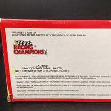 Load image into Gallery viewer, Racing Champions NASCAR Junior Johnson Mcdonald&#39;s #27 Diecast Cab Racing Team Transporter Truck (NEW)
