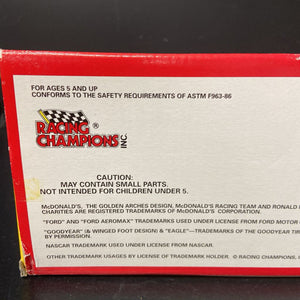 Racing Champions NASCAR Junior Johnson Mcdonald's #27 Diecast Cab Racing Team Transporter Truck (NEW)