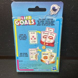 The Game of Life Goals Card Game