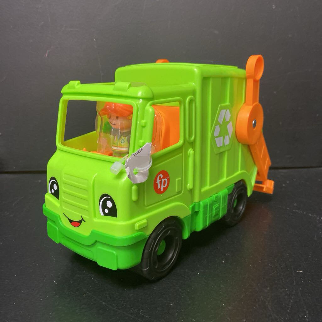 Recycling Truck w/Figure & Accessories Battery Operated (NEW)