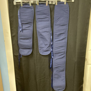 3pc Nursery Crib Rail Cover Set