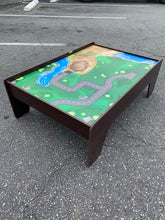 Load image into Gallery viewer, Wooden Train Table
