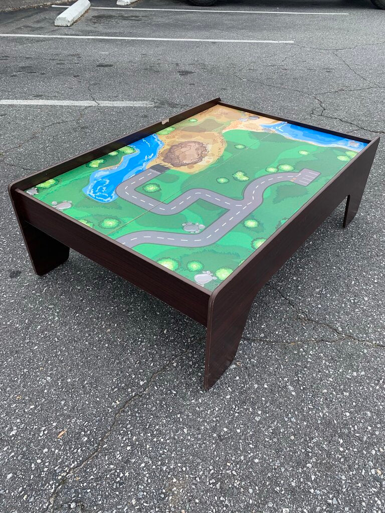 Wooden Train Table