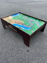 Load image into Gallery viewer, Wooden Train Table
