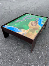 Load image into Gallery viewer, Wooden Train Table
