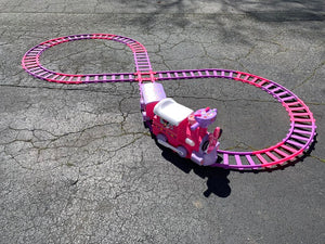 Kiddieland Minnie Mouse Ride On Motorized Train w/Tracks Battery Operated