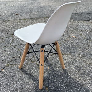 Plastic & Wood Chair