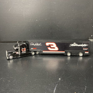 Dale Earnhardt The Intimidator #3 NASCAR Authentics Diecast Truck & Trailer