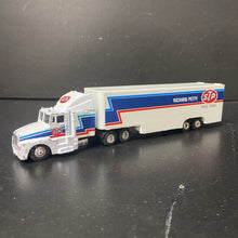 Load image into Gallery viewer, Richard Petty STP NASCAR Racing Champions Diecast Truck &amp; Trailer 1991 Vintage Collectible
