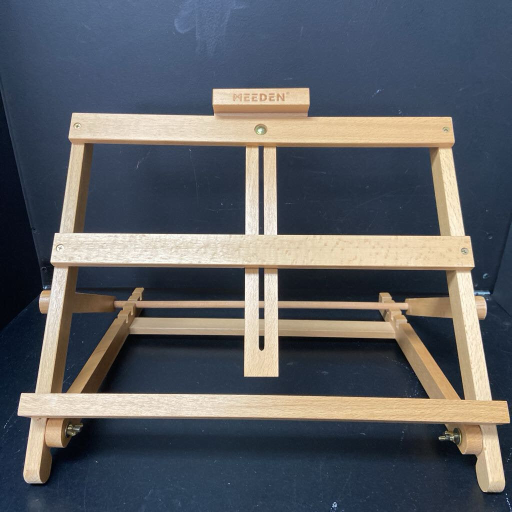 Wooden Heavy Duty H-Frame Tabletop Adjustable Easel (Meeden)