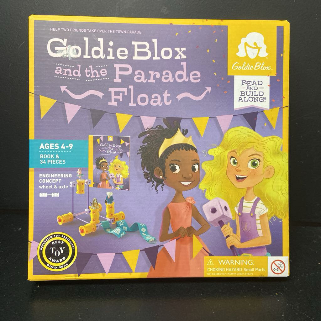 Goldie Blox and the Parade Float Read & Build Along(NEW)